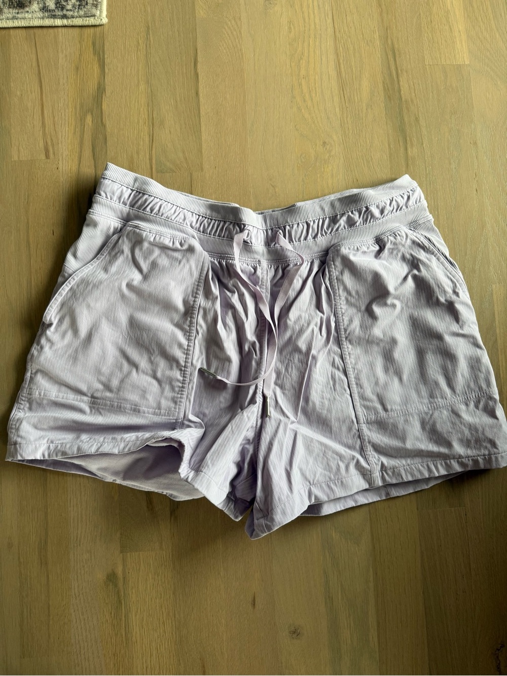 Lululemon Light Lavender dance studio Drawstring Lounge Shorts